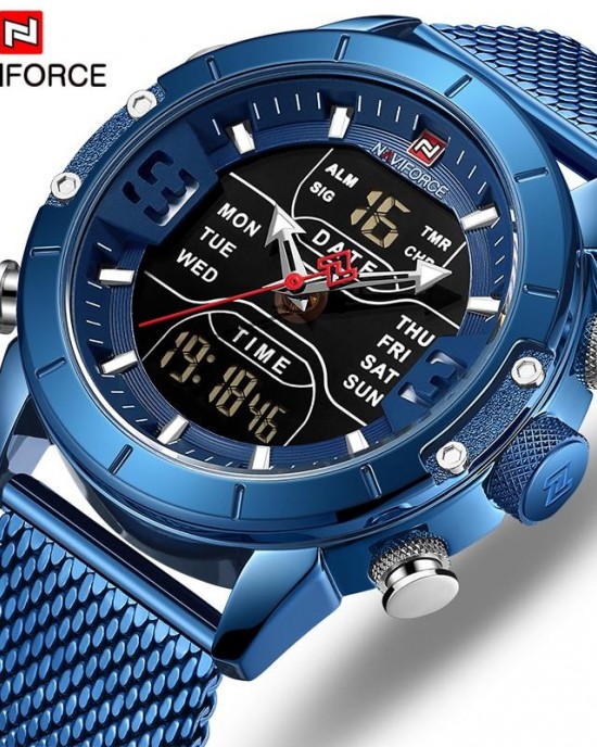 NAVIFORCE - LED Digital Display Military Sport Quartz Wrist Watch