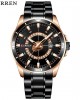 Curren - Dial Stainless Steel Water Resistant Quartz Watch