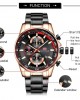 MINI FOCUS - Mens' Multifunction Calendar Sports Quartz Watch