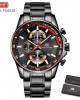 MINI FOCUS - Mens' Multifunction Calendar Sports Quartz Watch