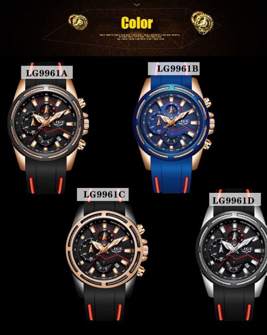 LG9961 - New Sport Waterproof Military Quartz Wristwatch