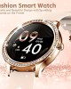 NEKTOM 1.32'' Full Touch Life Waterproof Fashion Heart Rate Lady Smartwatch i70