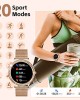 NEKTOM 1.32'' Full Touch Life Waterproof Fashion Heart Rate Lady Smartwatch i70