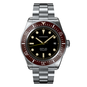 Crimson Dawn - Maraí 401 Date - Dive Watch with Date