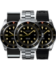 Classic Black and Gold - Maraí 401 Date - Dive Watch with Date