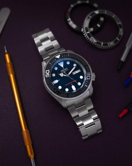 Ceramic Insert - 007 Yacht Master Mil Sub Black