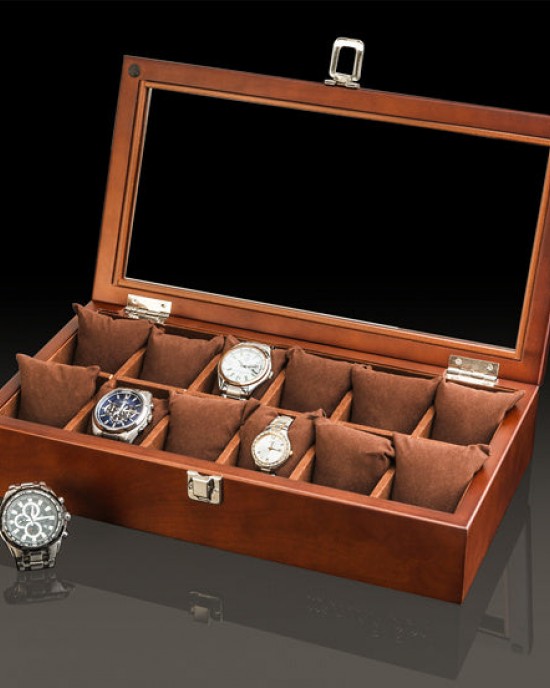 OBSYSS Wooden Watch Box