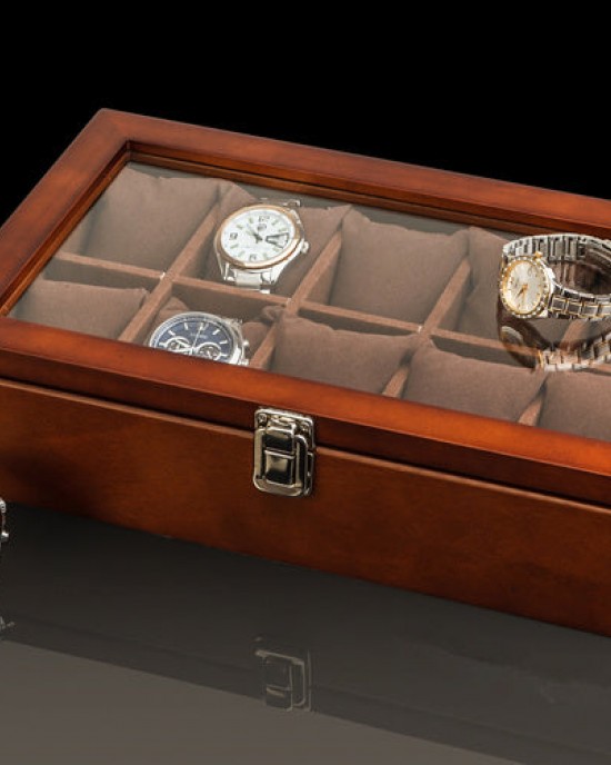 OBSYSS Wooden Watch Box