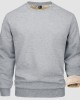 Men's Fleece Lined Sweatshirts Pullover Basic Tops Warm Crewneck Winter Sweater Underwear