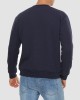 Men's Fleece Lined Sweatshirts Pullover Basic Tops Warm Crewneck Winter Sweater Underwear