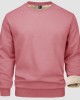 Men's Fleece Lined Sweatshirts Pullover Basic Tops Warm Crewneck Winter Sweater Underwear