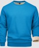 Men's Fleece Lined Sweatshirts Pullover Basic Tops Warm Crewneck Winter Sweater Underwear