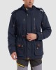 Men Parka Jacket Cotton Cargo Military Army Coat Winter Thick Fleece Warm Overcoat