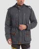 Men Parka Jacket Cotton Cargo Military Army Coat Winter Thick Fleece Warm Overcoat