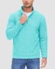 Men's Shirt 1/4 Zip Fleece Pullover Sweater Long Sleeve Sweatshirts Athletic Shirt